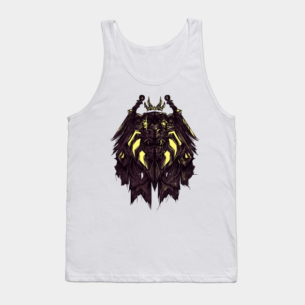 WoW - Paladin Class Crest Tank Top by tcezar